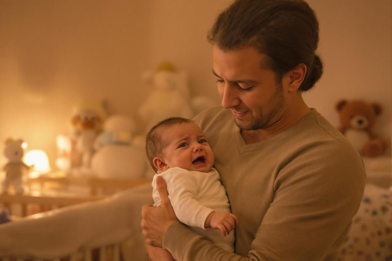 Bébé 15 mois se réveille en hurlant inconsolable : solutions