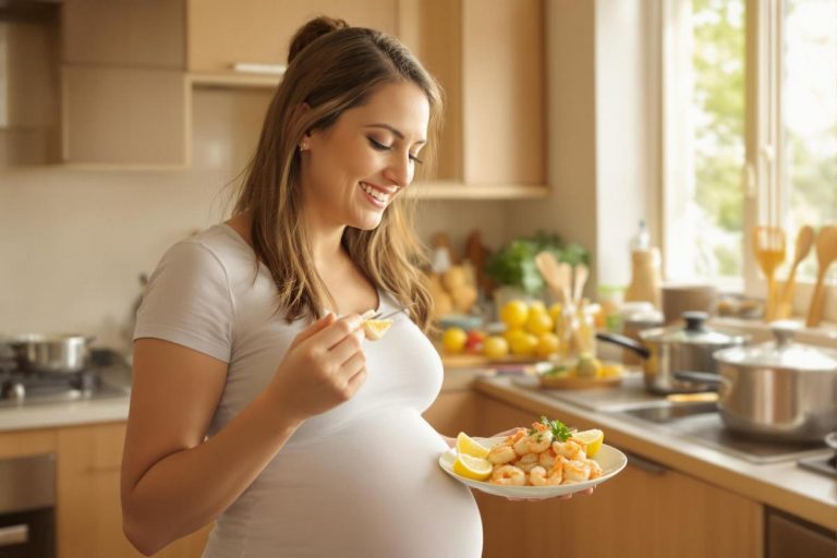J'ai mangé des crevettes enceinte : est-ce risqué ?