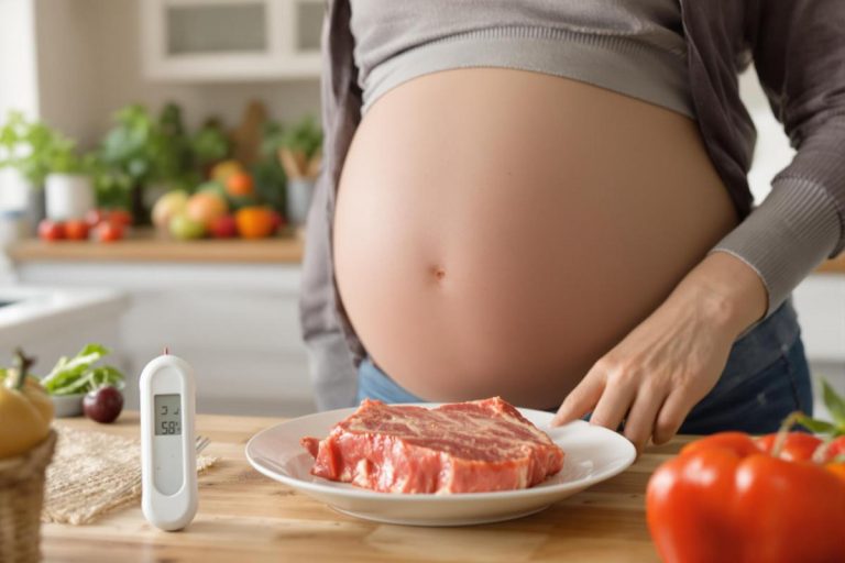 j'ai mangé de la viande rosée enceinte : risques et solutions
