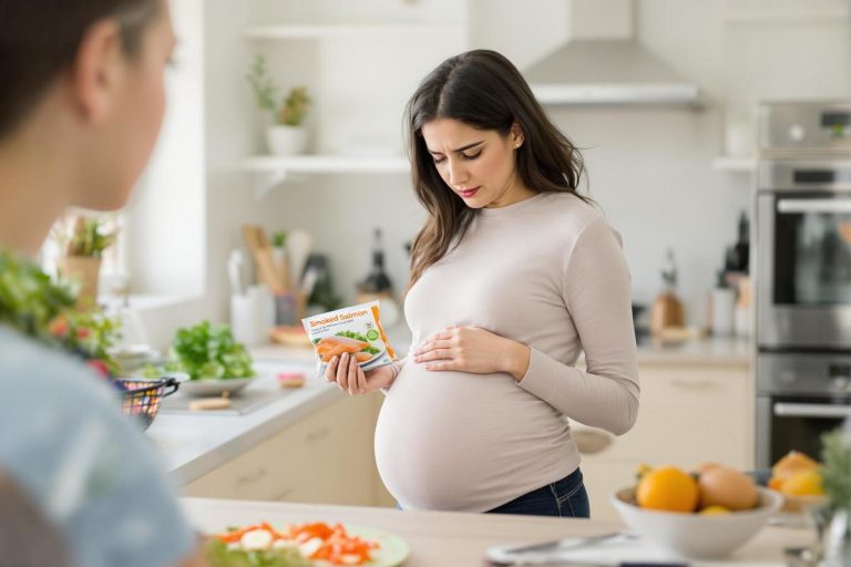 j'ai mangé du saumon fumé enceinte que faire
